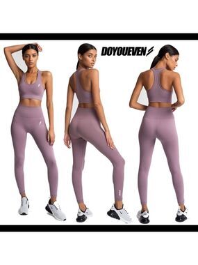DOYOUEVEN HYPERFLEX SEAMLESS LEGGINGS - MAUVE